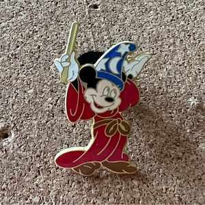 Disney Fantasia Sorcerer Mickey Mouse Enamel Pin